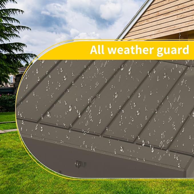 50 GallonOutdoor Storage Box, Resin Deck Boxes Waterproof, IndoorOutdoor Bin - Image 5