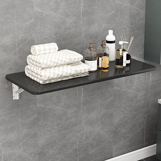 Laundry Folding Table, Wall Mounted Folding Table, Floating Wall Desk - Image 5