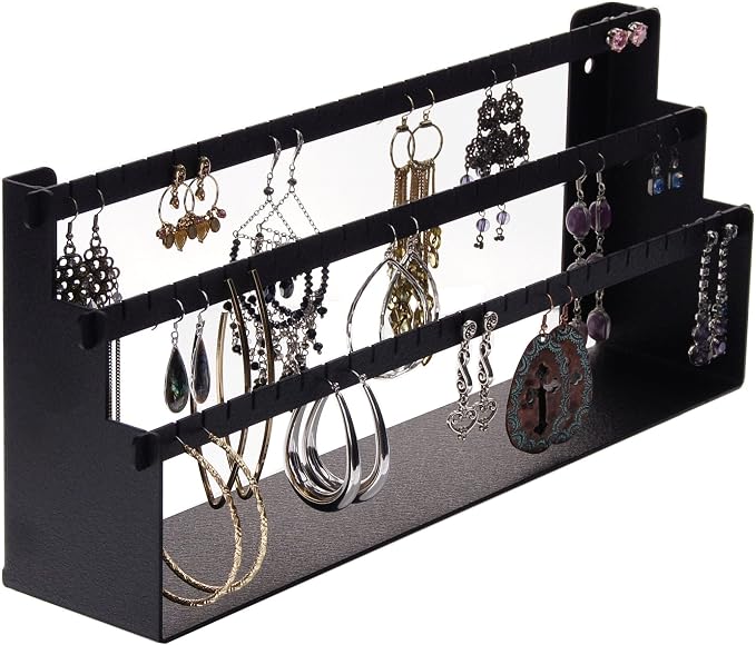 Angelynn's Freestanding or Wall Mounted Earring Holder Organizer Display by Angelynns