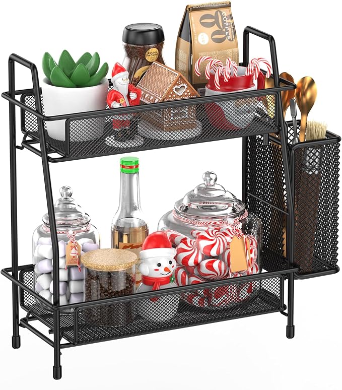 LEMIKKLE Countertop Organizer for Bathroom, Bedroom & Kitchen Counter Shelf by LemikkleDirect