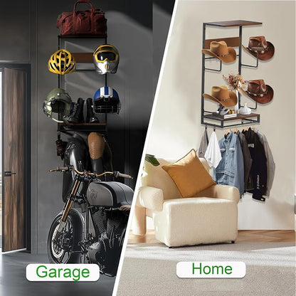 EleganceX Motorcycle Helmet Storage - Image 3