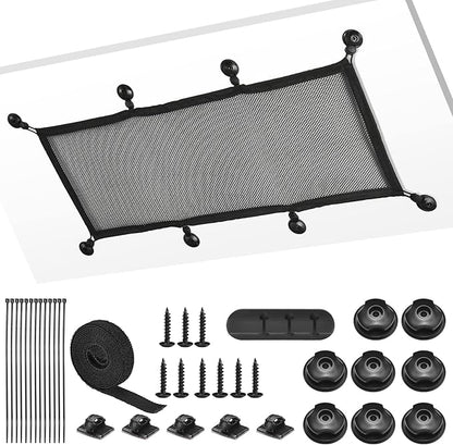 ZZM Privacy Mesh Cable Manager, Under Desk Wire Net, 26 x 10 Inches by ZZM