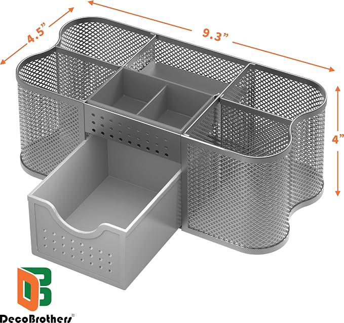 Deco Brothers Desk Organizers Pen Holder Office Caddy Storage - Image 6