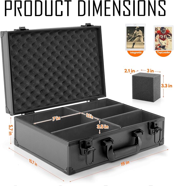 Top Loaders Storage Box with Key Lock - Image 3