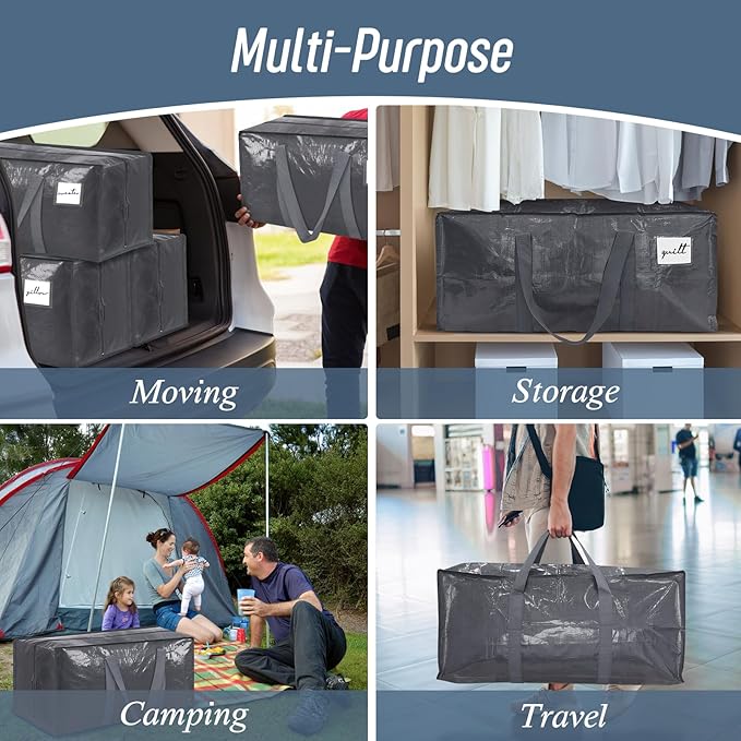 6 Pack Extra Heavy Duty Large Moving Bags - Image 7