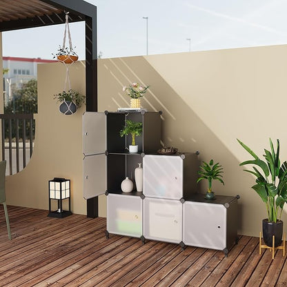 Cube Storage Organizer, 6-Cube Shelves Unit - Image 4
