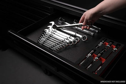 ARES 62006-12-Slot Metal Magnetic Wrench Organizer - Image 5