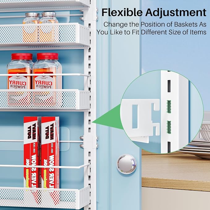 SNTD Over the Door Pantry Organizer - Image 3