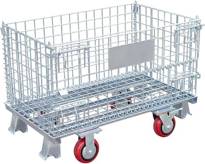 Collapsible Wire Storage Basket by MutsMover
