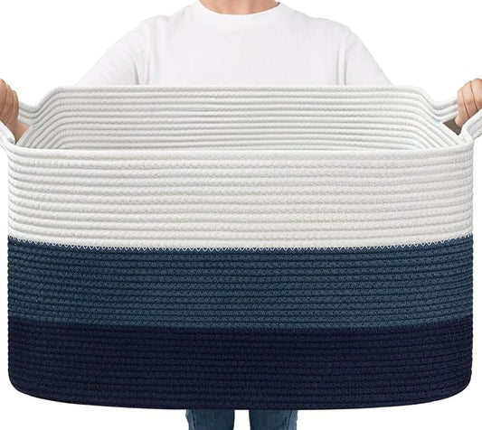 Goodpick Storaget Basket, 21.6" x 14.9" x 11.8", Toy Storage Baskets by Goodpick