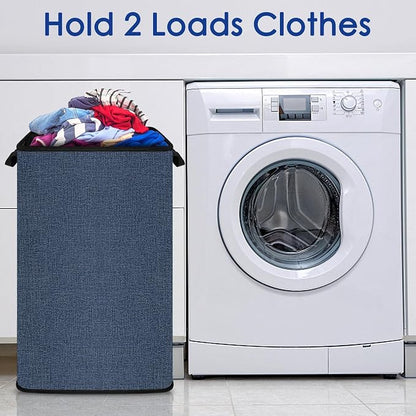 SNIGJAT Large Laundry Hamper, Tall Laundry Hamper - Image 2