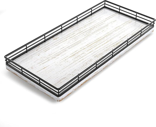 Bathroom Toilet Tank Tray, Vanity Tray by Focusonit