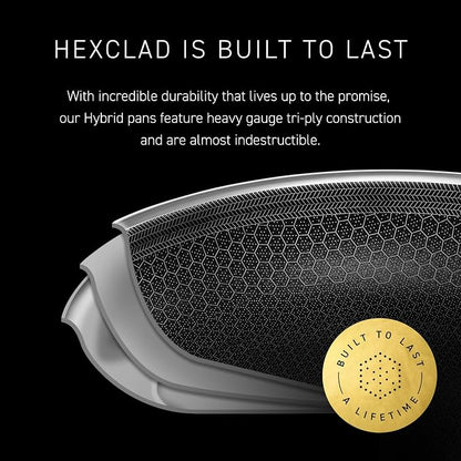 HexClad Hybrid Nonstick 2-Quart Saucepan - Image 5