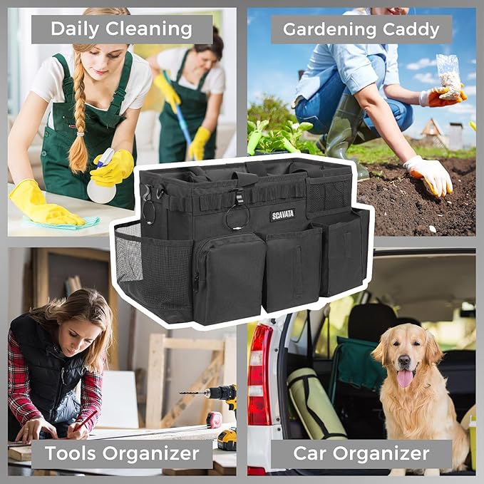 Wearable Cleaning Caddy Bag, Supplies Organizer - Image 2