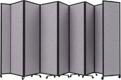 Versare Room Divider 360 Portable Wall Partition | Folding Panels | Large by VERSARE