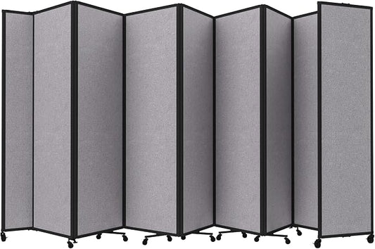 Versare Room Divider 360 Portable Wall Partition | Folding Panels | Large by VERSARE