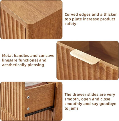 LEYAOYAO Fluted 6 Drawers Dresser - Image 7