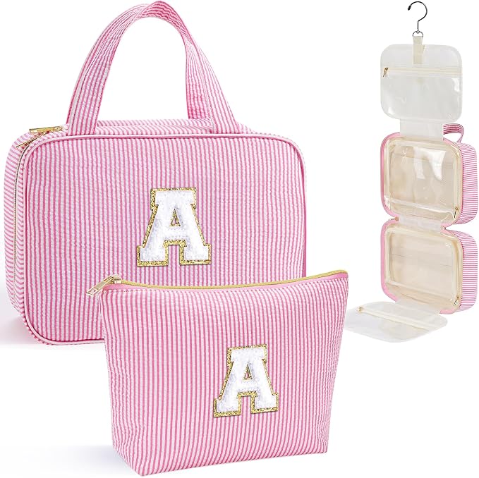 YOOLIFE Initial Hanging Toiletry Bag by YOOLIFE