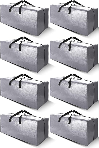 Cosy Family 8 Pack Heavy Duty Extra Large Moving Bags by Cosy+Family