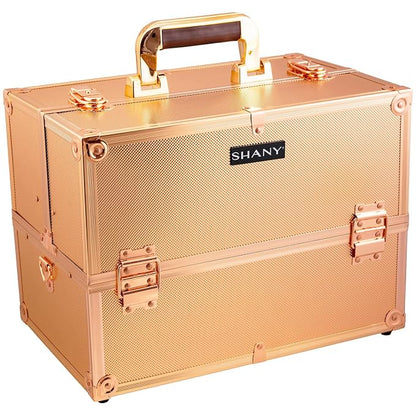 SHANY Essential Pro Makeup Train Case Cosmetic Box Portable Makeup Case by SHANYCosmetics
