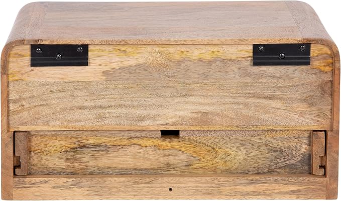 Kate and Laurel Kato Transitional Wood Floating Side Table - Image 7