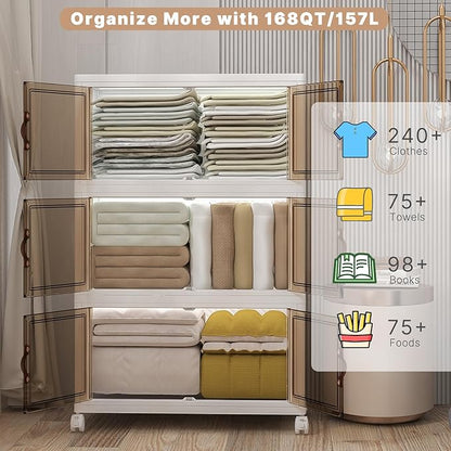 Extra Large Stackable Storage Bins - Image 7
