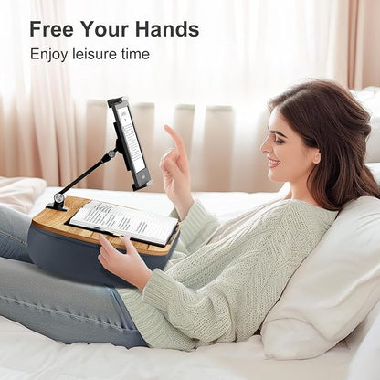 Lap Beanbag Cozy Kindle Pillow Stand - Image 8