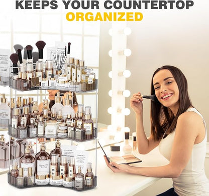 3-Tier Corner Bathroom Counter Organizer - Image 8