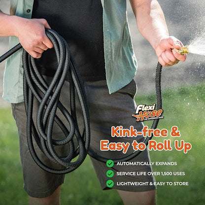 Flexi Hose Lightweight Expandable Garden Hose, 50FT - Image 5
