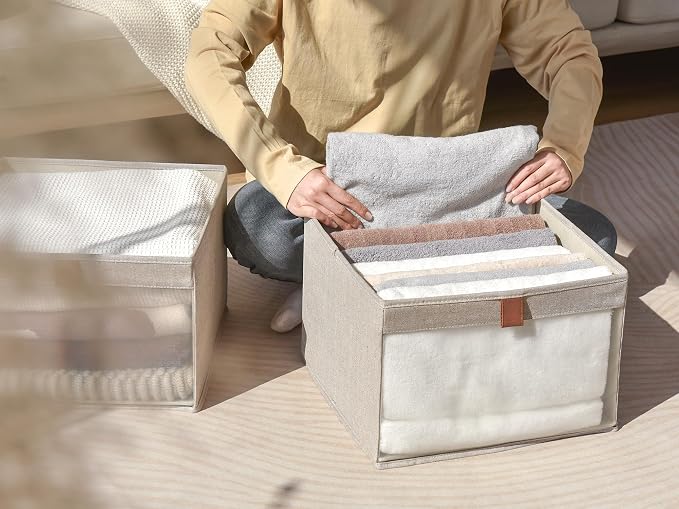 StorageWorks Closet Storage Bins, Extra Large Storage Baskets - Image 9