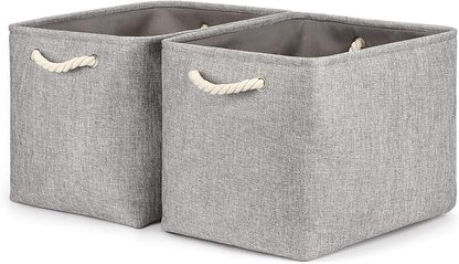 Bidtakay Grey Baskets Shelf Baskets by BidtakayBaskets