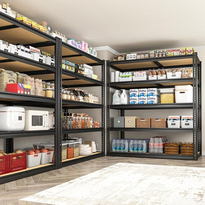 2300LBS Storage Shelves Heavy Duty 5 Tier Garage Storage Shelving, Adjustable - Image 6