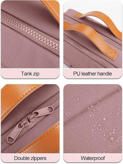 Women's Hanging Toiletry Bag, Waterproof Travel Cosmetic Organizer - Image 9