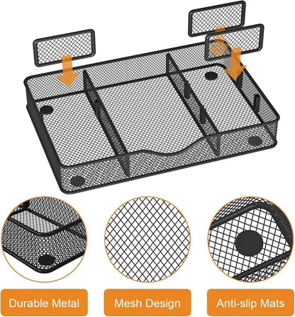 Desk Drawer Organizer Tray, Metal Mesh Drawer Organizer - Image 3