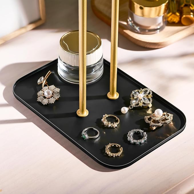 pickpiff Necklace Holder Jewelry Organizer Stand – 2‑Tier T‑Bar Jewelry Display - Image 3