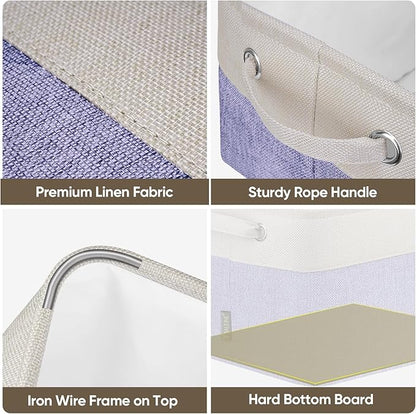 BALEINE 1 Pack Fabric Storage Bins - Image 6