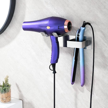 Hair Dryer and Straightener Holder, Upgraded Hair Straightener Holder - Image 7