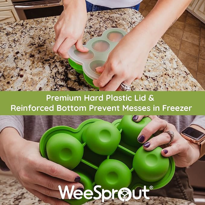 WeeSprout Silicone Baby Food Freezer Tray - Image 4