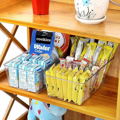 wilfox Pantry Organizer, 7 Pack Clear Bins - Image 7