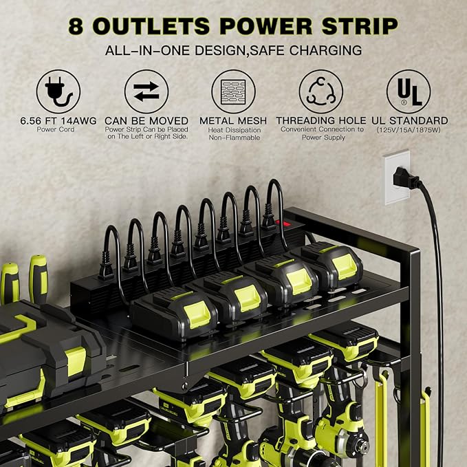 Large Power Tool Organizer Cart - Image 6
