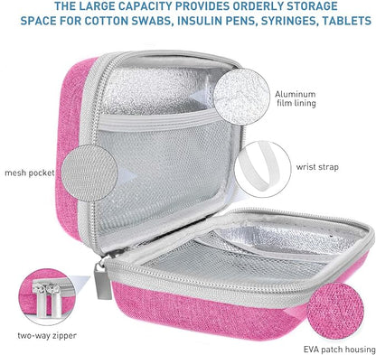 Insulin Cooler Travel Case, EVA Insulation Travel Medicine Kit - Image 4