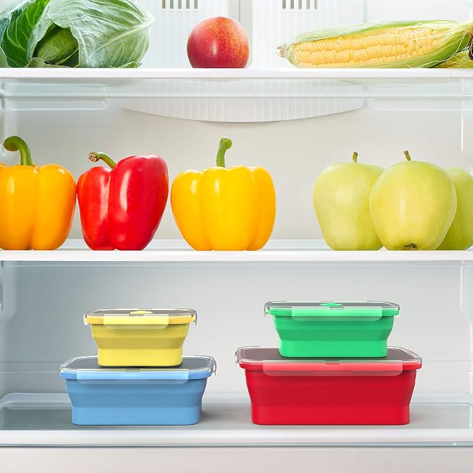 Vremi Silicone Food Storage Containers - Image 7