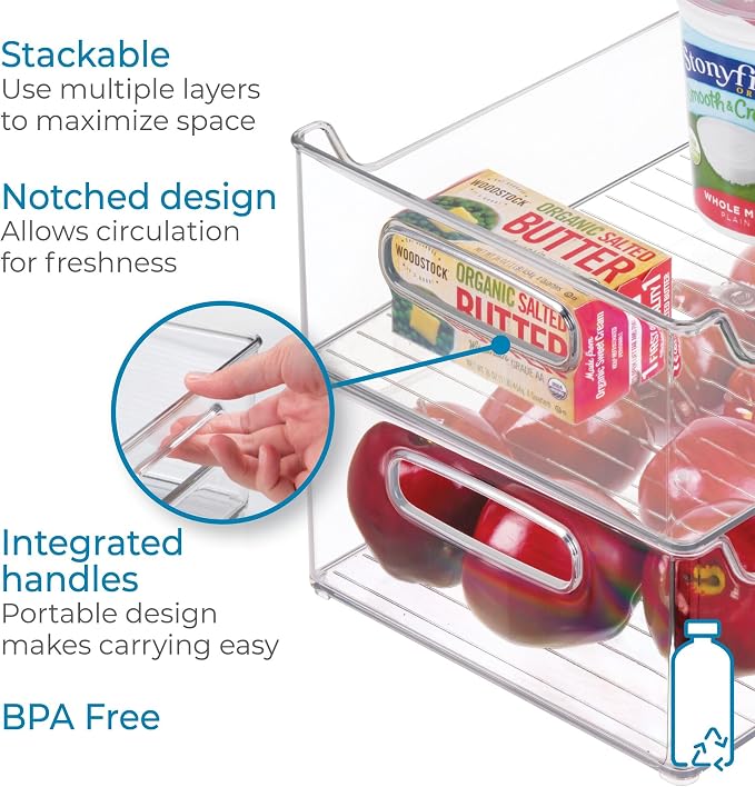 InterDesign iDesign Stackable Plastic Pantry Bin - Image 5
