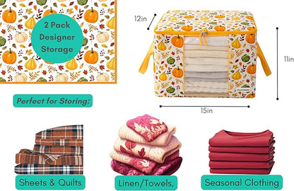 Canvas Storage Bags 2 Pack - Image 2