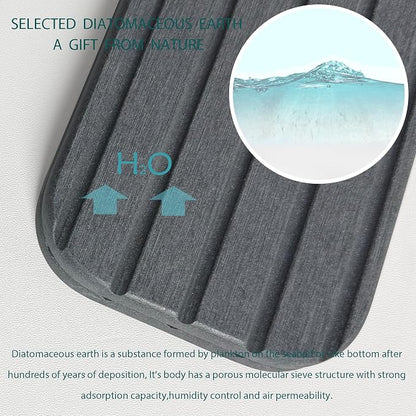 17inch x 4inch Kitchen Sink Faucet Mat, Water Absorbing Stone Faucet Splash - Image 7