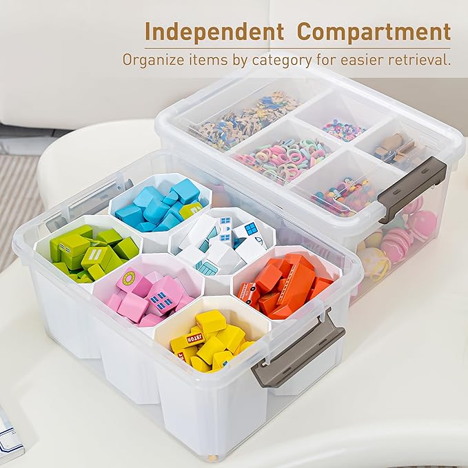 Citylife 17 QT Plastic Storage Box - Image 3