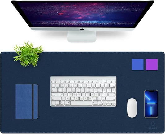 K KNODEL Desk Mat, Dual-Sided Office Desk Pad, Waterproof Desk Mat by K+KNODEL