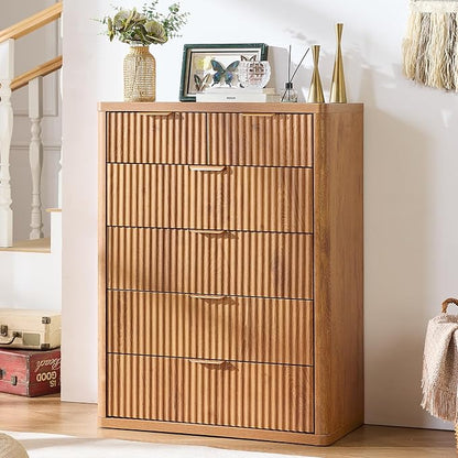 LEYAOYAO Fluted 6 Drawers Dresser - Image 8