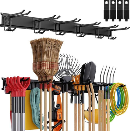 Tool Storage Rack, 48 Inch Heavy Duty Garage Wall Organzier - Image 7