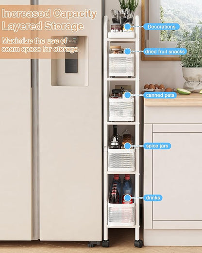 UMDONX Slim Storage Cart 5 Tier - Image 7